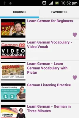 German Courses android App screenshot 4